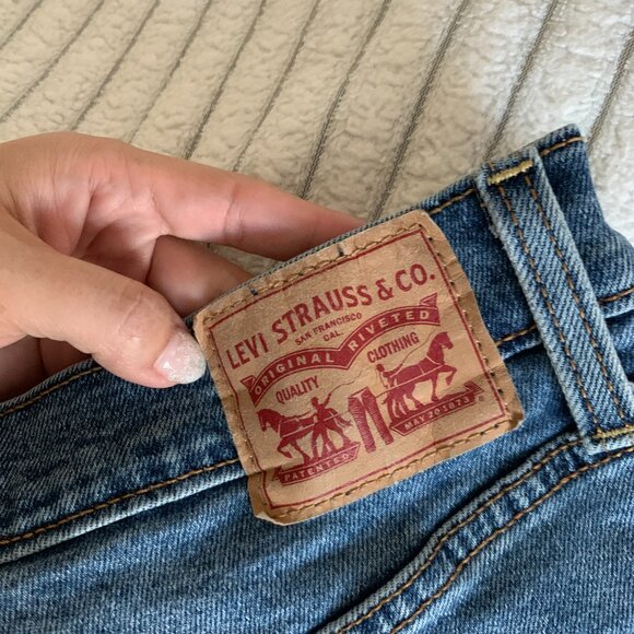 Levi's Ribcage Straight (crop/ short inseam) - Picture 4 of 8